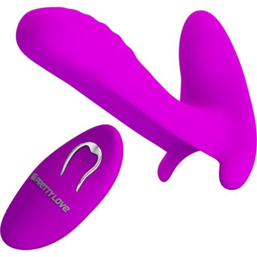 Vibratore Pretty Love BI-014850W con telecomando e 12 vibrazioni