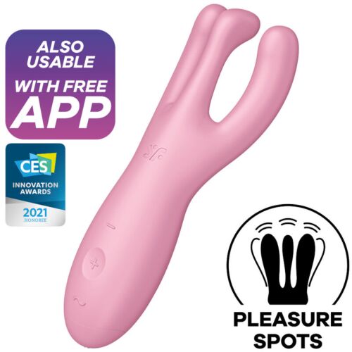 Vibratore Satisfyer Threesome 4 con 3 motori