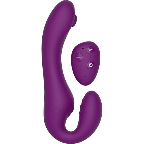 Vibratore XOCOON 2 in 1 Strapless con Telecomando