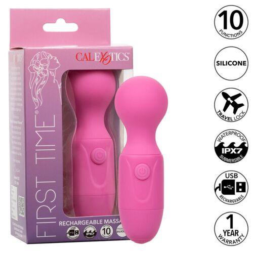 Vibratore Wand CALEXOTICS First Time ricaricabile