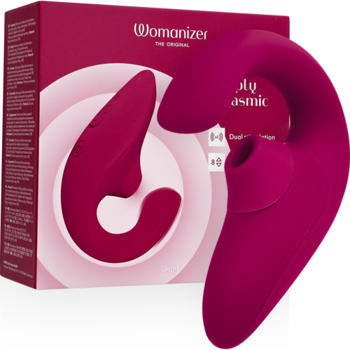 Vibratore Rabbit Womanizer Blend con Tecnologia Pleasure Air