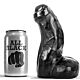 Dildo realistico ALL BLACK 17 cm