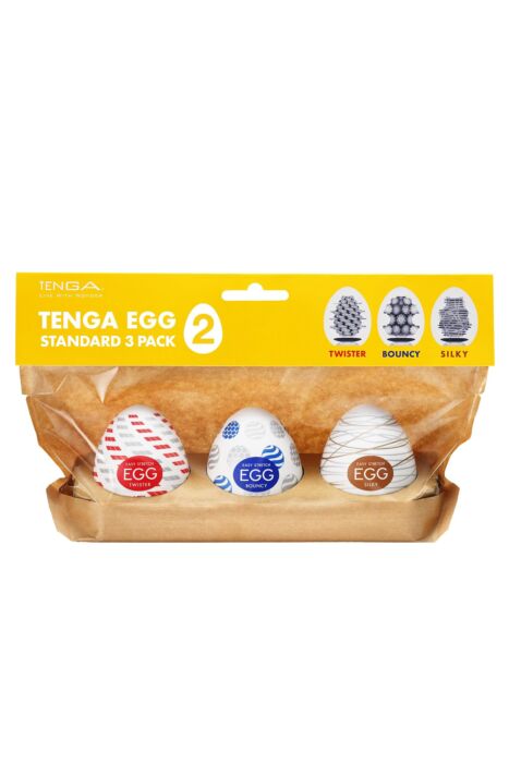 TENGA EGG STANDARD 3 PACK II TENGA EGG STANDARD 3 PACK II