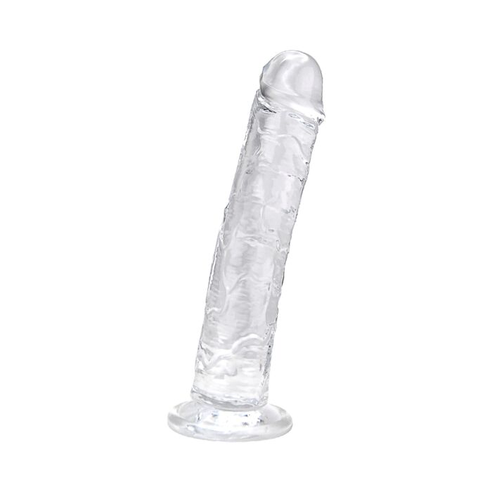 Loving Joy 8.5 Inch Suction Cup Dildo Clear Loving Joy 8.5 Inch Suction Cup Dildo Clear
