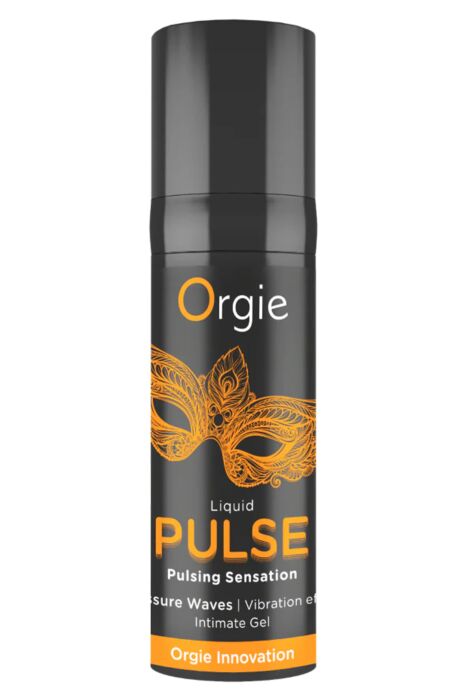Gel Stimolante Orgie Liquid Pulse 15 ML con Sapore di Caramello