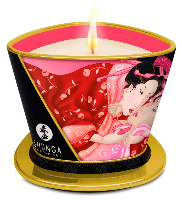 Candela da massaggio Shunga Cherry Blossom 170 ml