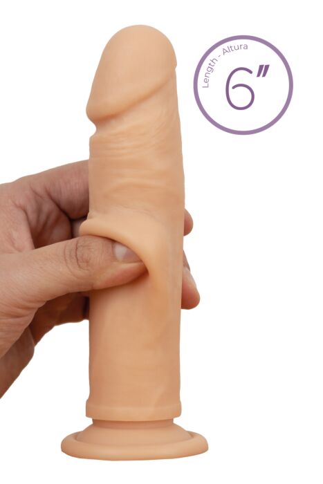 Dildo S Pleasures Realistic Dante 6" con ventosa