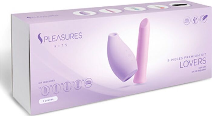 Kit erotico S Pleasures Kits Lovers Kit Kit erotico S Pleasures Kits Lovers Kit