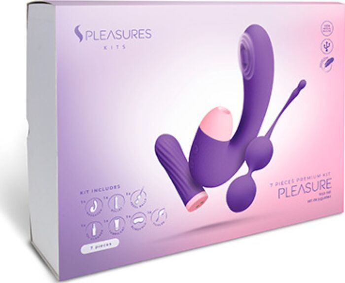 Kit erotico S Pleasures Kits Pleasure Kit - Set completo 7 pezzi