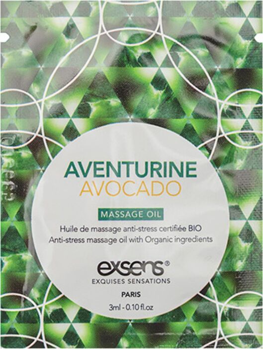 Olio massaggio Exsens Aventurine Avocado 3 ml Olio massaggio Exsens Aventurine Avocado 3 ml