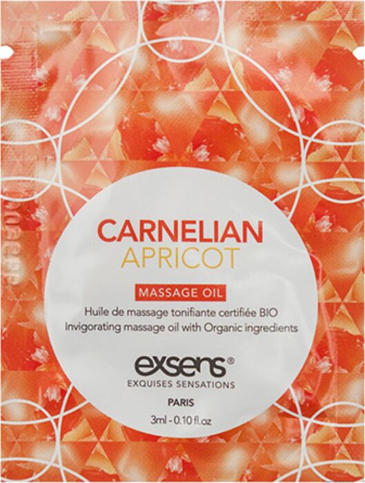 Olio da massaggio Exsens Carnelian Apricot 3ml Olio da massaggio Exsens Carnelian Apricot 3ml