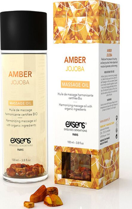 Olio da massaggio Exsens Stons Amber Jojoba 100 ml Olio da massaggio Exsens Stons Amber Jojoba 100 ml