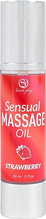 Aceite de Masaje Secretplay Fresa - Placer Sublime Aceite de Masaje Secretplay Fresa - Placer Sublime