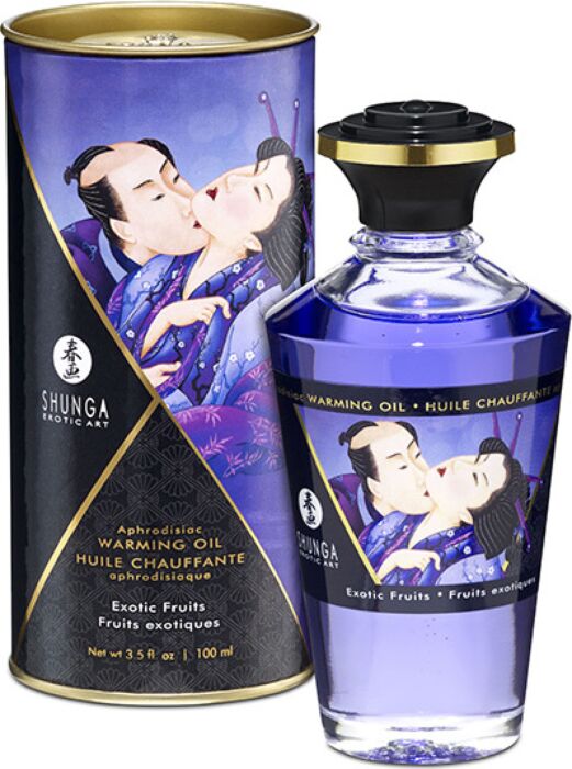 Olio da massaggio effetto caldo Shunga 100 ml