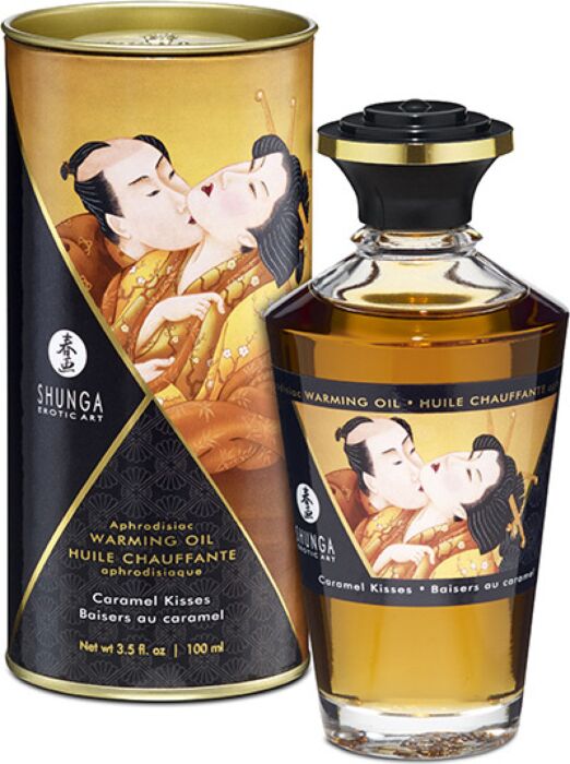Olio da massaggio SHUNGA gusto Caramello 100 ml