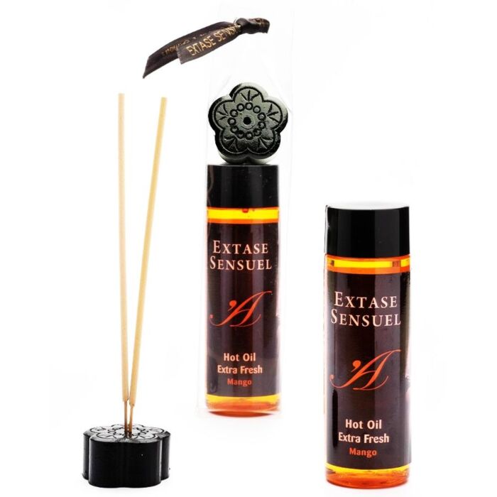 Olio Stimolante Extase Sensual Mango - 100 ml con effetto freddo-caldo Olio Stimolante Extase Sensual Mango - 100 ml con effetto freddo-caldo