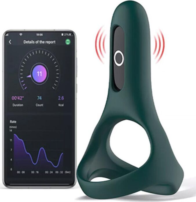 Anello vibrante doppio Magic Motion Rise