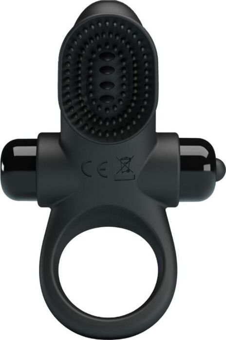 Anillo Vibrador Pretty Love II Negro - Estimulación Total Anillo Vibrador Pretty Love II Negro - Estimulación Total