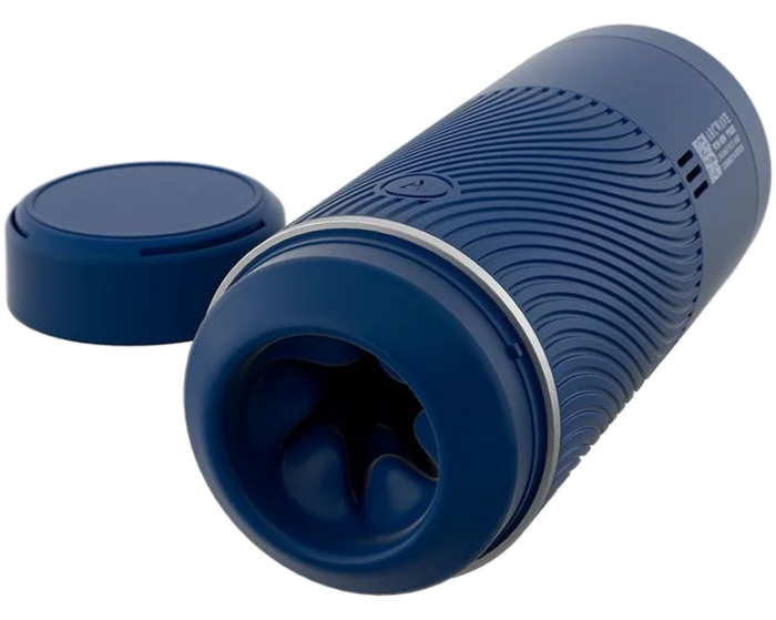 Masturbatore manuale ARCWAVE POW blu con aspirazione regolabile