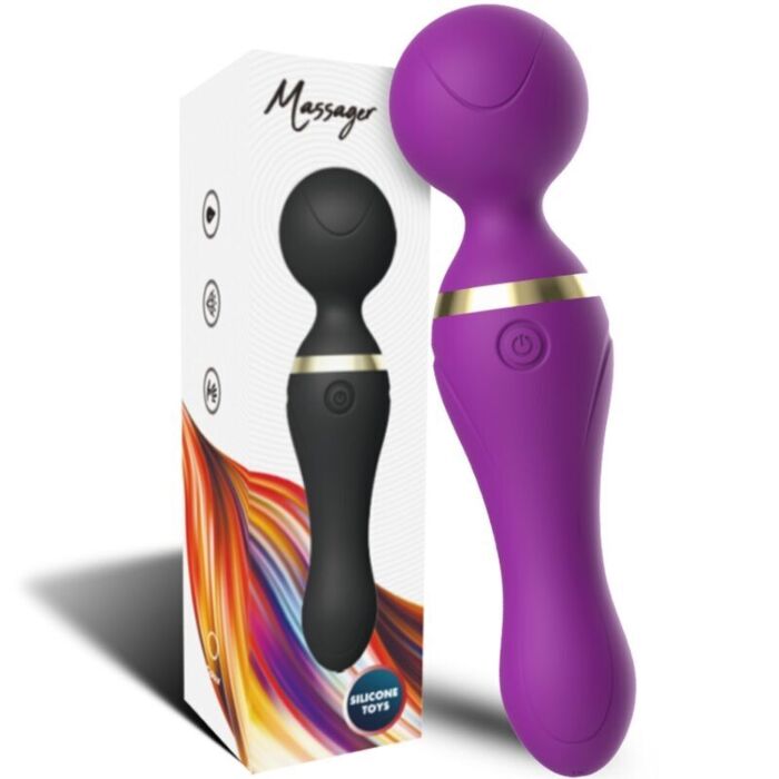 ARMONY - FREEZA MASSAGER & VIBRATOR SUPER FLEXIBLE HEAD PURPLE ARMONY - FREEZA MASSAGER & VIBRATOR SUPER FLEXIBLE HEAD PURPLE
