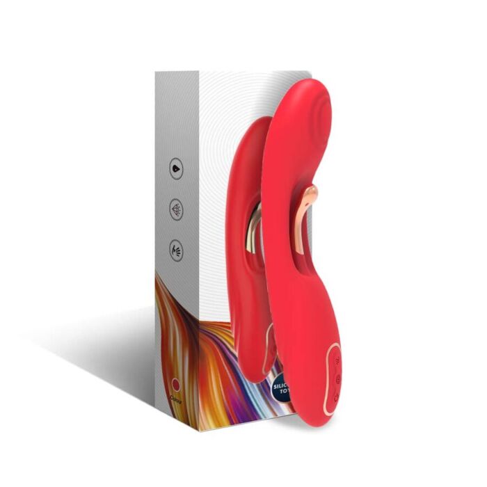 ARMONY - VIBRATOR WITH OSCILLATING TONGUE RED ARMONY - VIBRATOR WITH OSCILLATING TONGUE RED