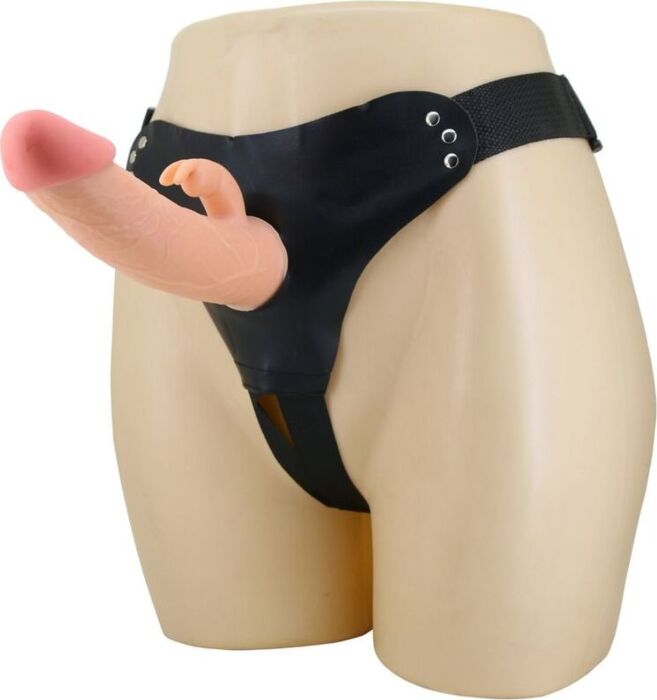 Dildo con imbracatura PRETTY LOVE Mavis 19 cm Dildo con imbracatura PRETTY LOVE Mavis 19 cm