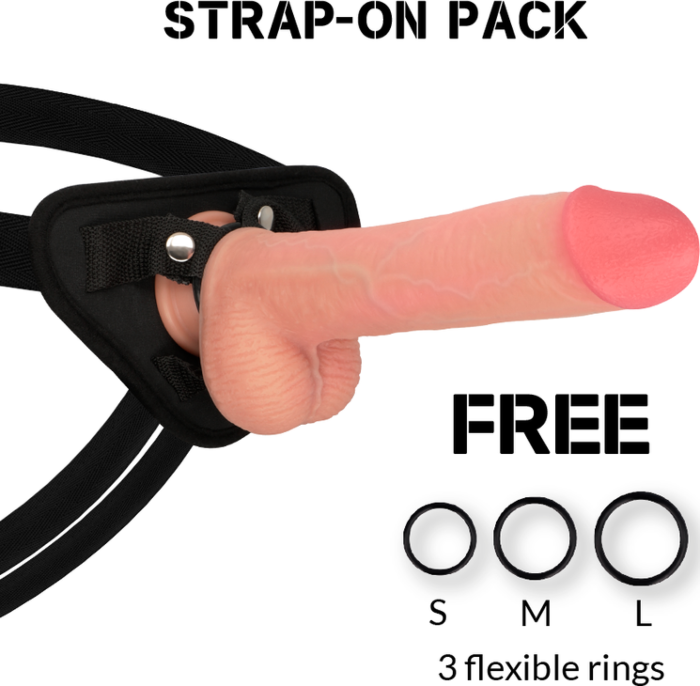 Imbracatura con Dildo Kingcobra ROCK ARMY 24 cm Imbracatura con Dildo Kingcobra ROCK ARMY 24 cm