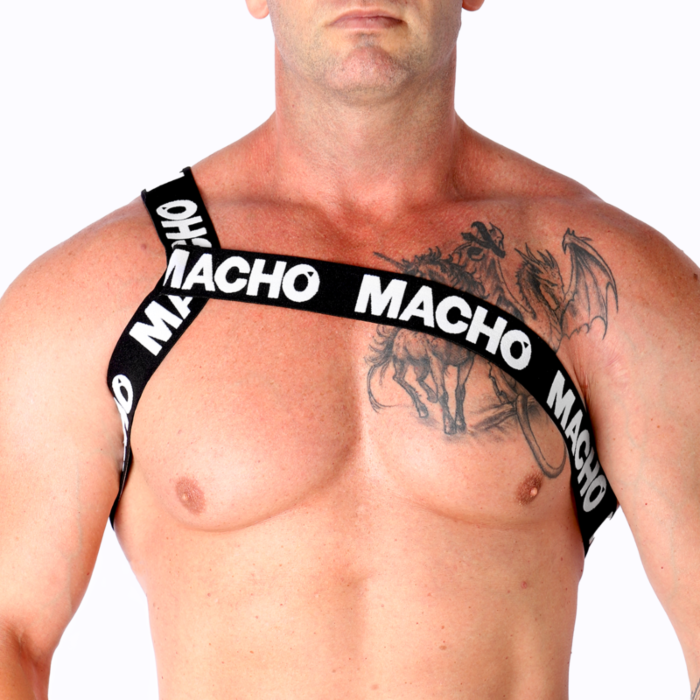Arnés Romano MACHO Blanco S/M - Estilo y Comodidad Arnés Romano MACHO Blanco S/M - Estilo y Comodidad