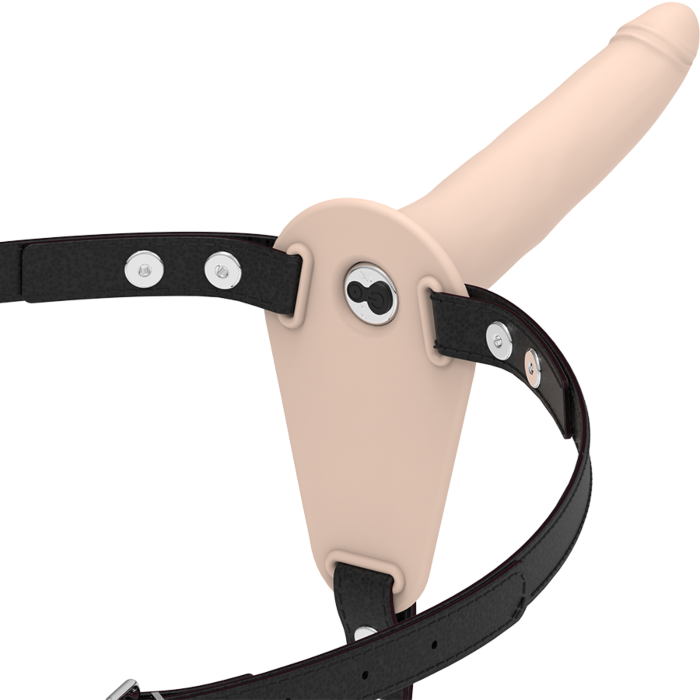 Arnesi con Vibratore FETISH SUBMISSIVE HARNESS 15 cm