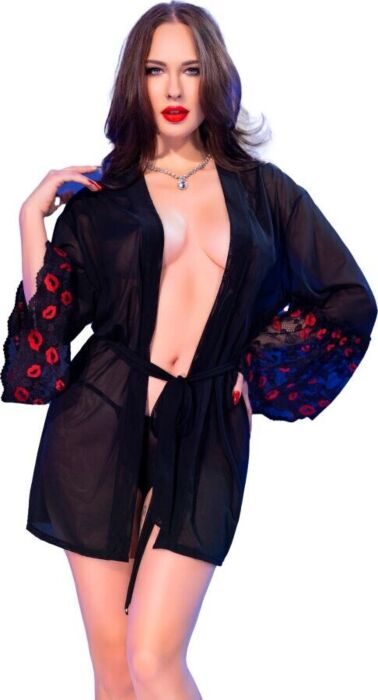 Babydoll CHILIROSE CR 4882 Negro Seductor