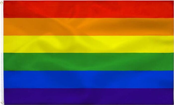 Bandera Arcoíris PRIDE 90x150cm - Celebración Inclusiva