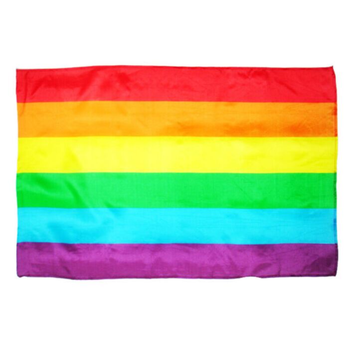 Articoli divertenti PRIDE Bandiera Media LGBT 90x60 cm