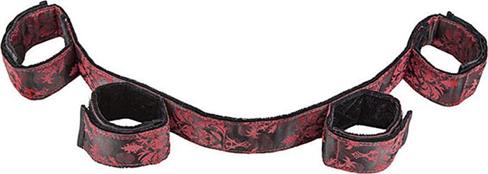 Barra separatrice Scandal di CALEXOTICS con polsini