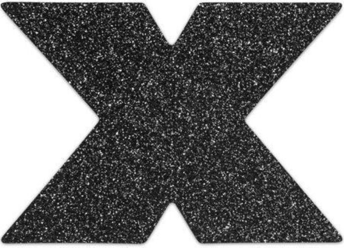 Bijoux pezoneras flash cruz negro Bijoux pezoneras flash cruz negro