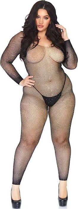 Bodystocking a rete Leg Avenue 1X-2X
