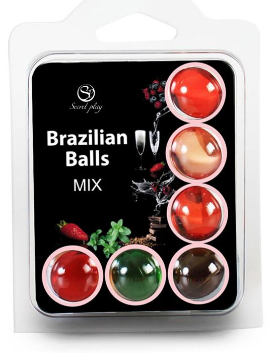 Palline Brazilian Balls SECRETPLAY con Lubrificante Aromatizzato