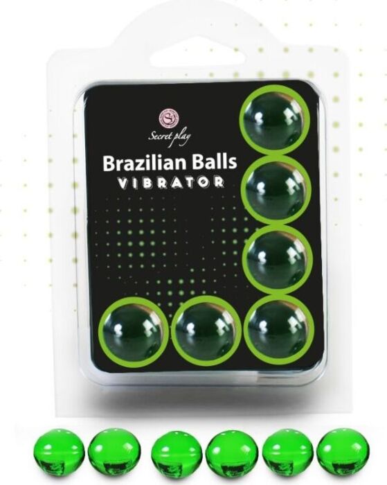 Bolas Brazilian Balls SECRETPLAY - Set di 6 vibranti