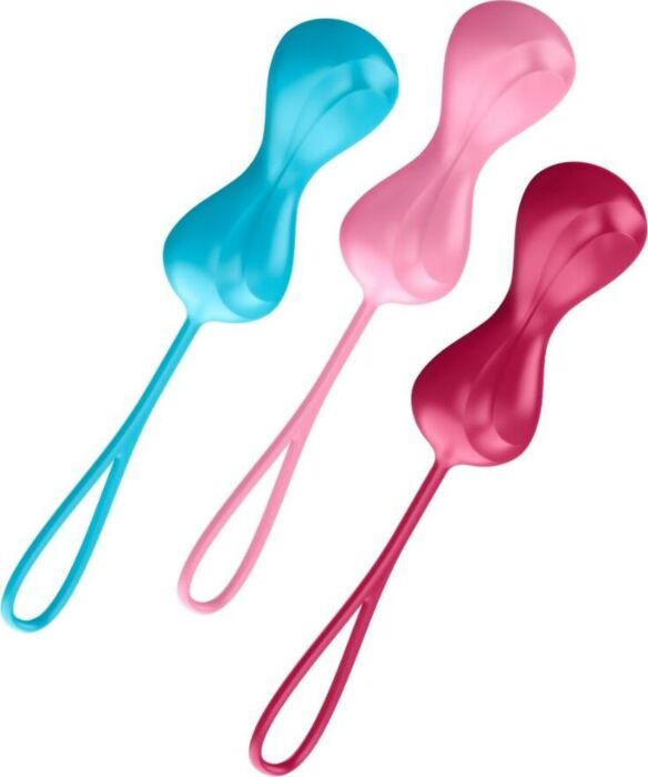 Palline allenamento SATISFYER LOVEBALLS Set 1