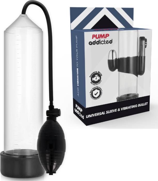 Bomba Erector Pump Addicted RX3 con Vibrador Bomba Erector Pump Addicted RX3 con Vibrador