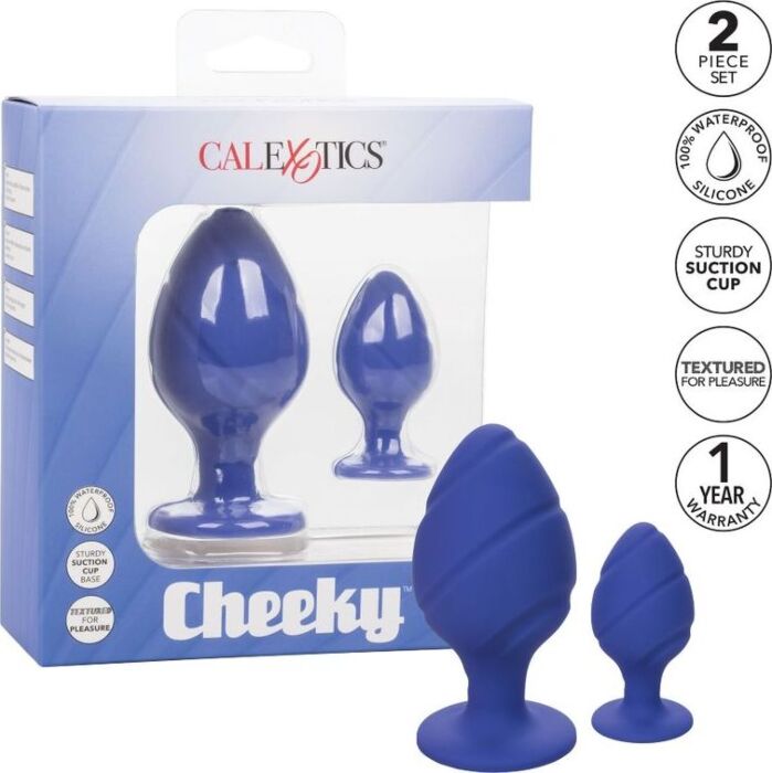 Plugs Anali CALEXOTICS Cheeky con Ventosa