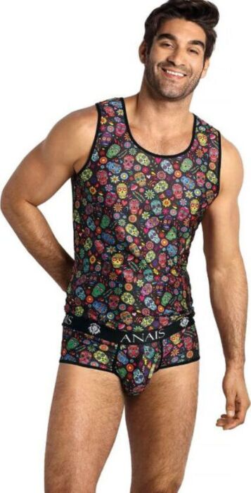 Camiseta ANAIS MEN Mexico Top L Estilo Clásico