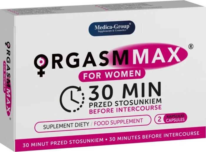 Cápsulas Orgasm Max MEDICA GROUP Vitalidad Femenina Cápsulas Orgasm Max MEDICA GROUP Vitalidad Femenina