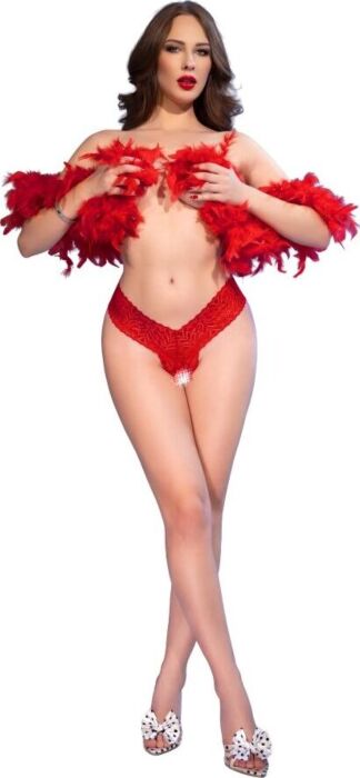 Tanghe Chilirose CR 4885 open-crotch per esaltare la sensualità Tanghe Chilirose CR 4885 open-crotch per esaltare la sensualità