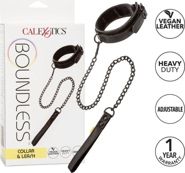 Collar BDSM Calexotics Boundless Con Correa