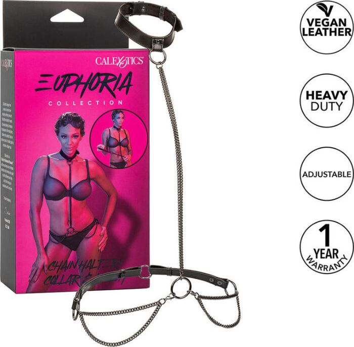 Collar BDSM Calexotics Euphoria Elegante y Ajustable