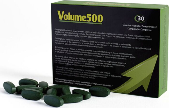 Volume500 di 500COSMETICS | Aumenta qualità e quantità dello sperma
