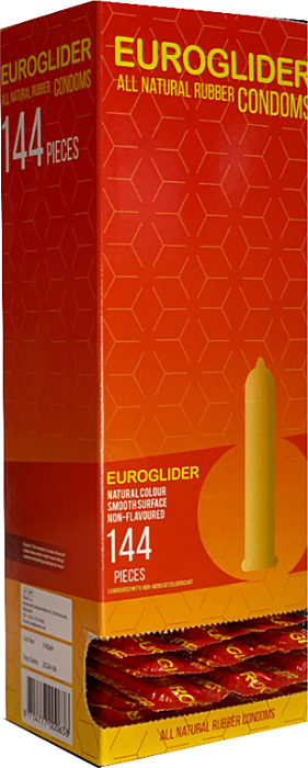 Preservativi EUROGLIDER 144 con lubrificante al silicone Preservativi EUROGLIDER 144 con lubrificante al silicone