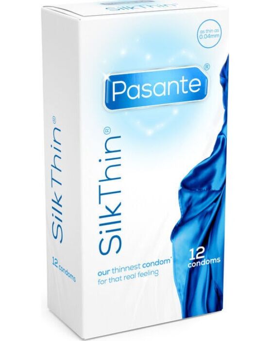 Condoni Pasante Silk Thin 12 unità