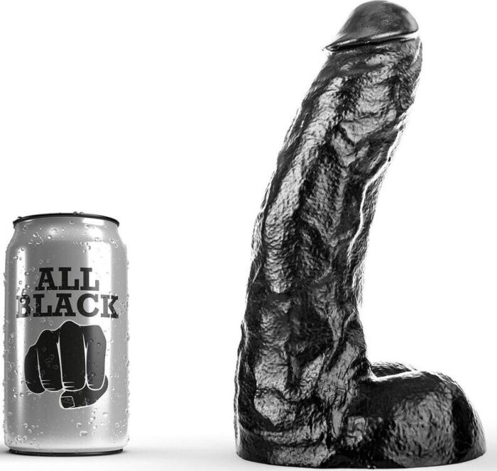 Dildo ALL BLACK DONG 25,5 cm Dildo ALL BLACK DONG 25,5 cm