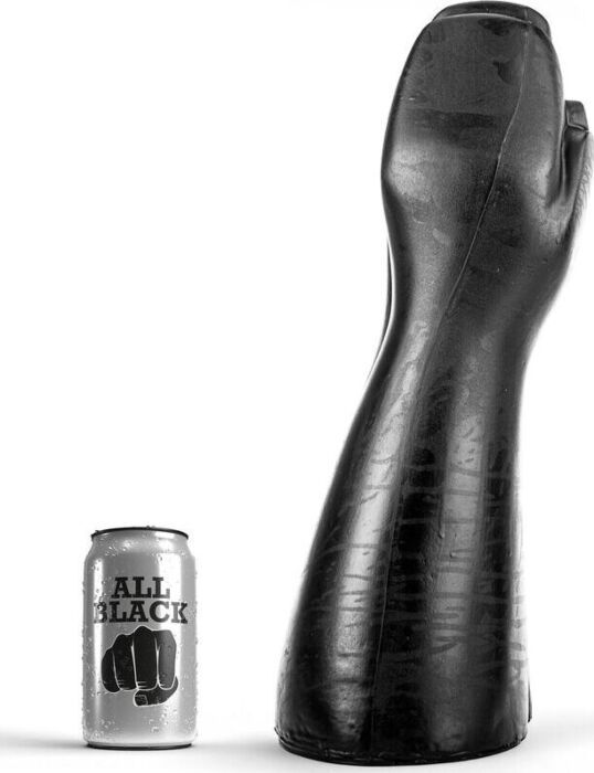 Dildo fisting ALL BLACK 39 cm mano e braccio Dildo fisting ALL BLACK 39 cm mano e braccio